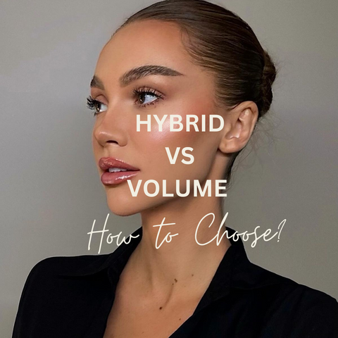 Hybrid vs Volume Lashes: How To Choose One