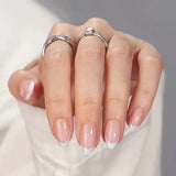 White  French Tip