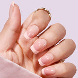 Pink French Tip press on nails